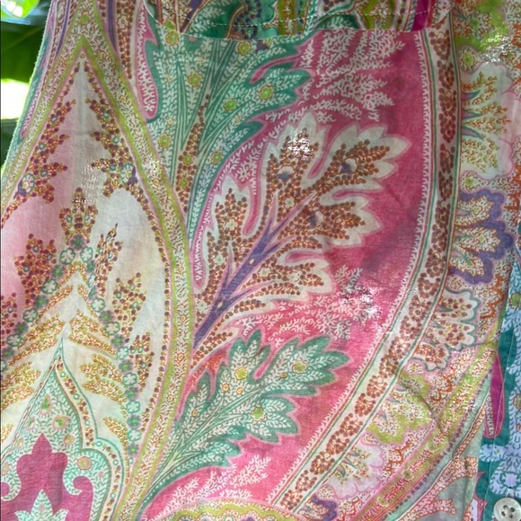 Lauren Ralph Lauren Paisley Shirt - Picture 5 of 9